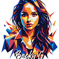 Becky G #1 in WPAP Pop Art