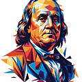 Benjamin Franklin #1 in WPAP Pop Art